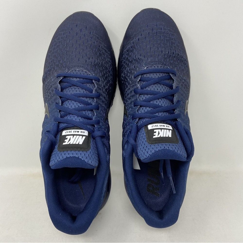 Men’s Nike Shoes Size 9 Air Max 2017 Midnight Navy 270 Force 90 1 97 95 NEW - Picture 4 of 8
